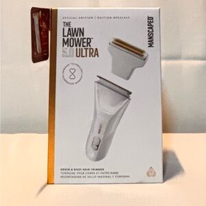 Manscaped Lawn Mower 5.0 Ultra Trimmer - White and Gold